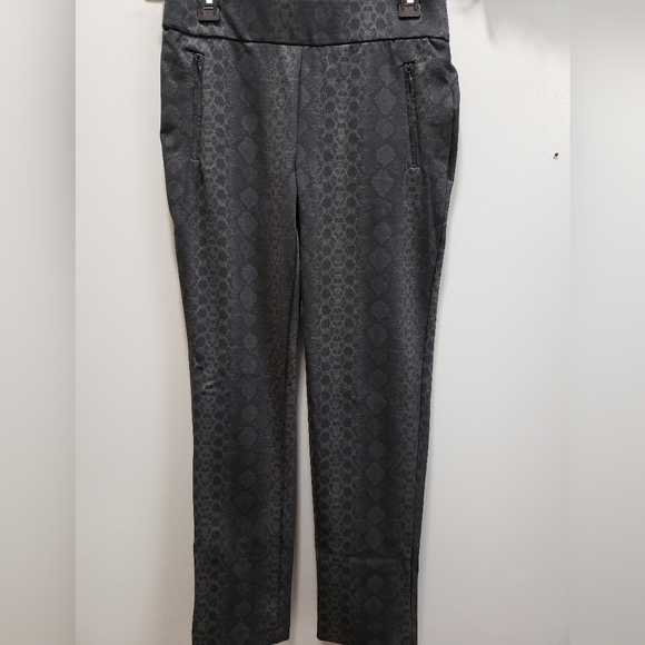 Jules & Leopold NWT Pull-on Snakeskin Print Slim Leg, Ankle Length Pant, Medium - Picture 1 of 9